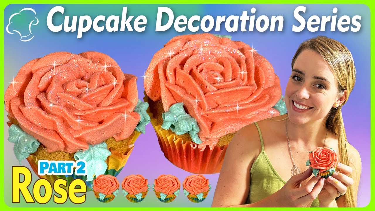 How to Decorate Cupcakes: Rose Cupcakes Tutorial Part 2 of 5