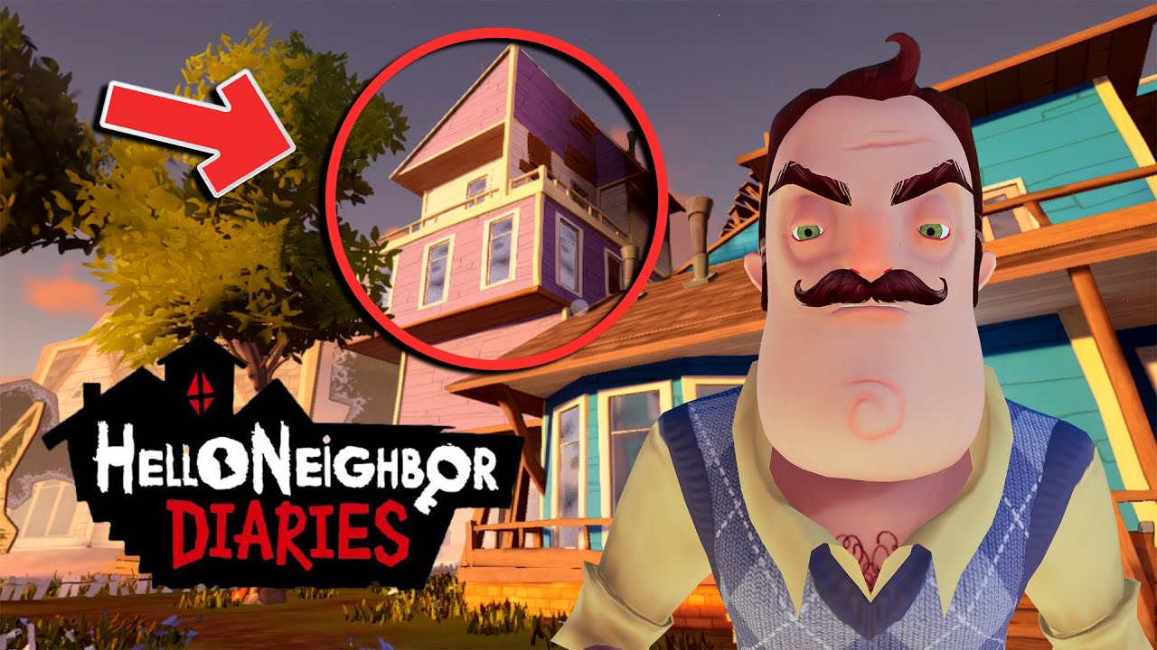 WİLSON KAÇAK KAT ÇIKMAYA DEVAM EDİYOR!😂 - Hello Neighbor Nicky's Diaries (BÖLÜM 3)