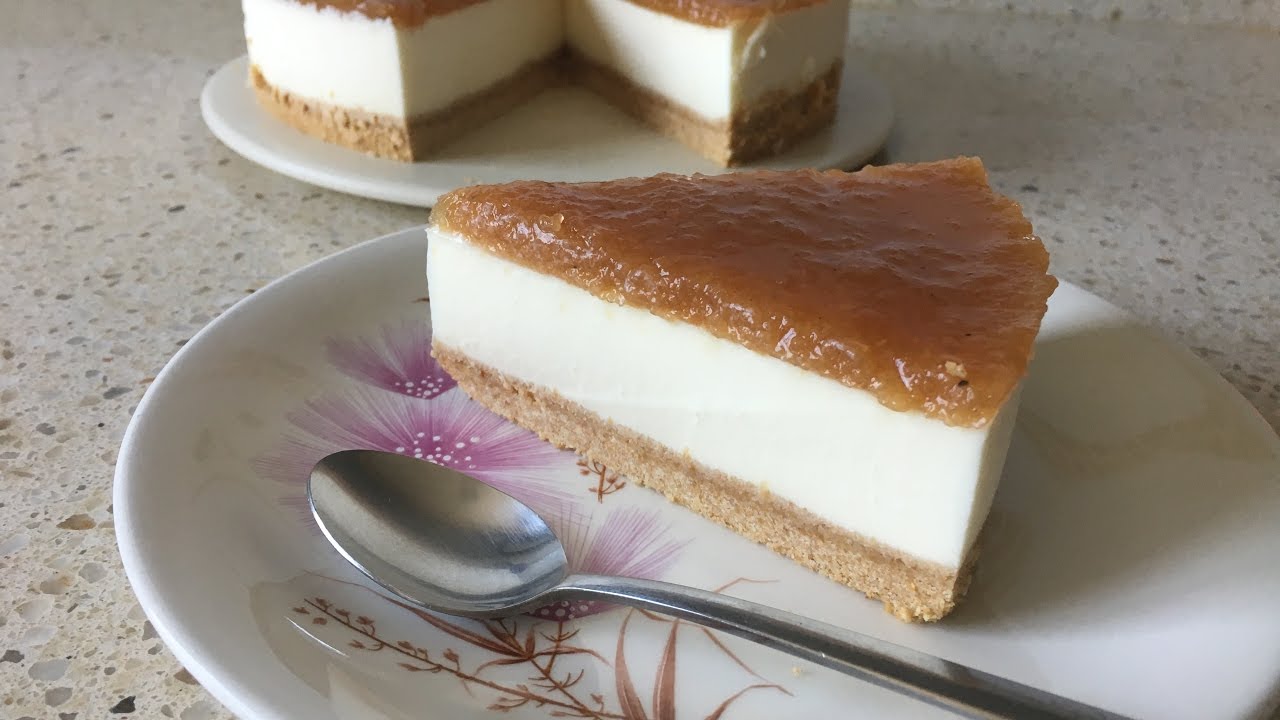 ·TARTA DE QUESO Y MEMBRILLO·Facil y sin horno