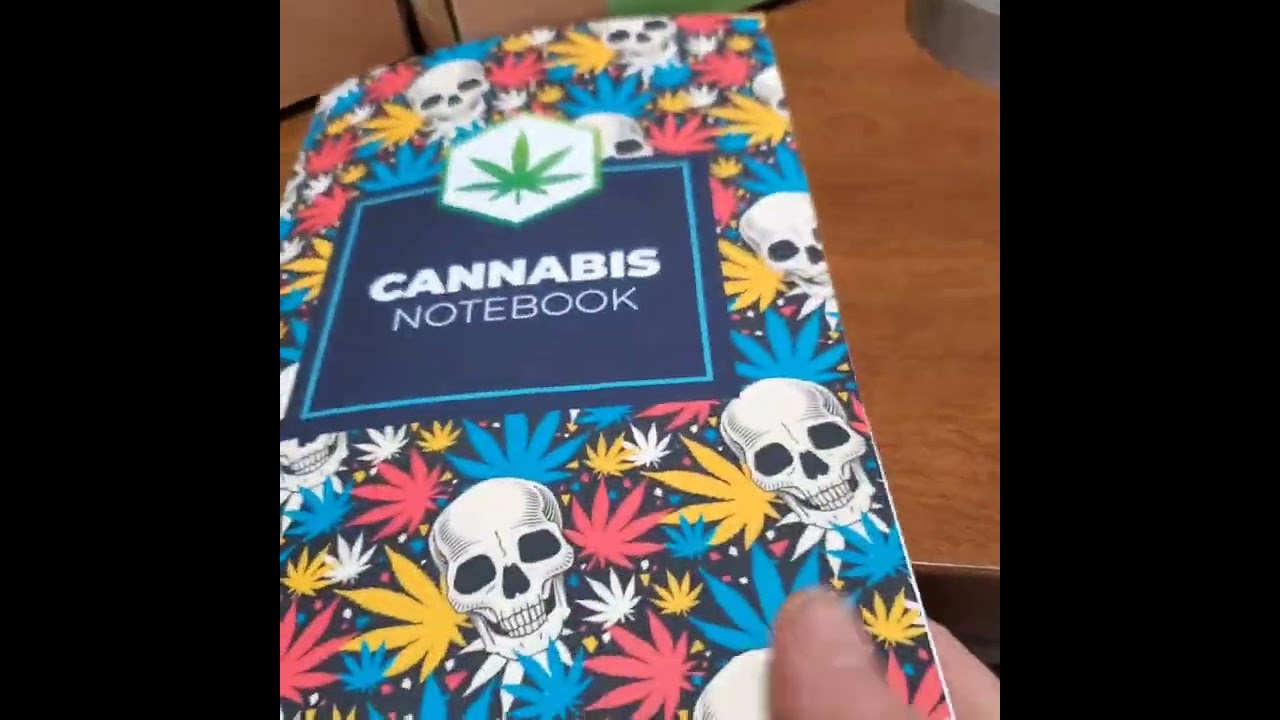 Cannabis Notebook ~ Personal Journal Strain & Symptom Guide!