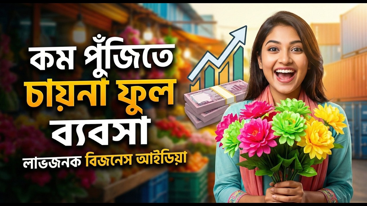 কম পুঁজিতে চায়না ফুল ইমপোর্ট ব্যবসা | লাভজনক বিজনেস আইডিয়া বাংলাদেশ