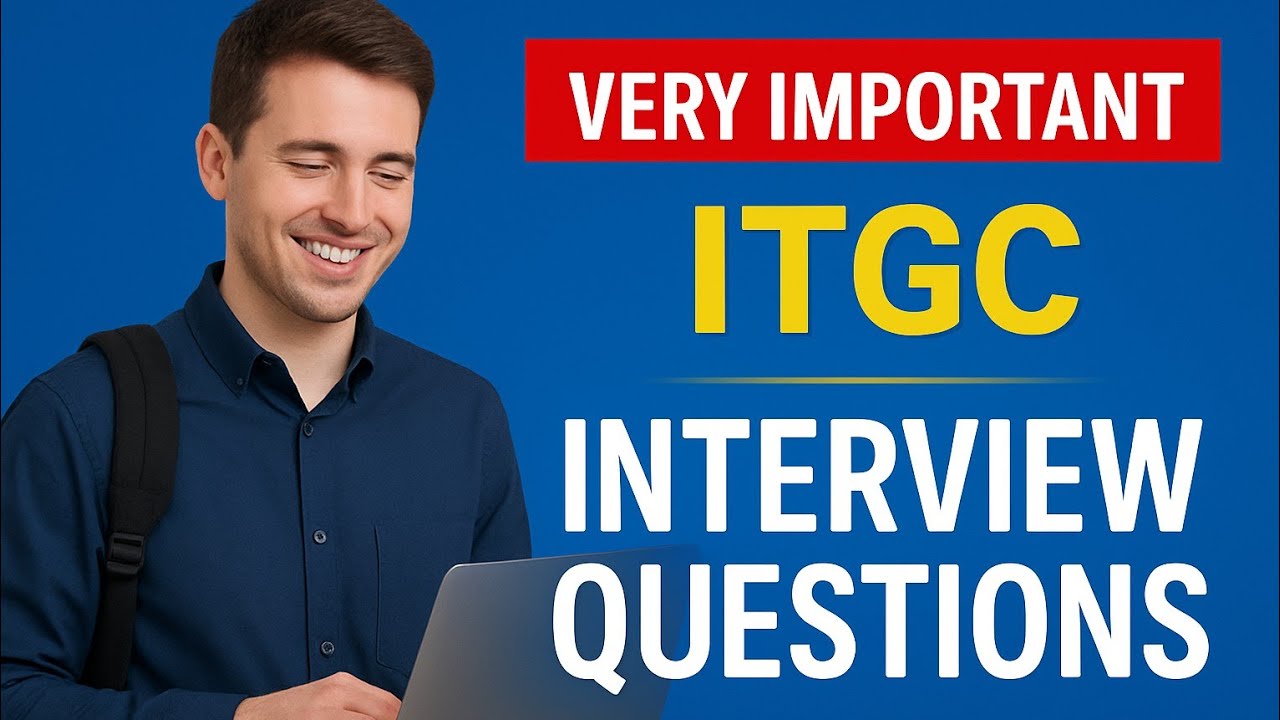 ITGC Interview questions Questions #audit #bcp  #iso27001 #policies #securityaudit #accesscontrol