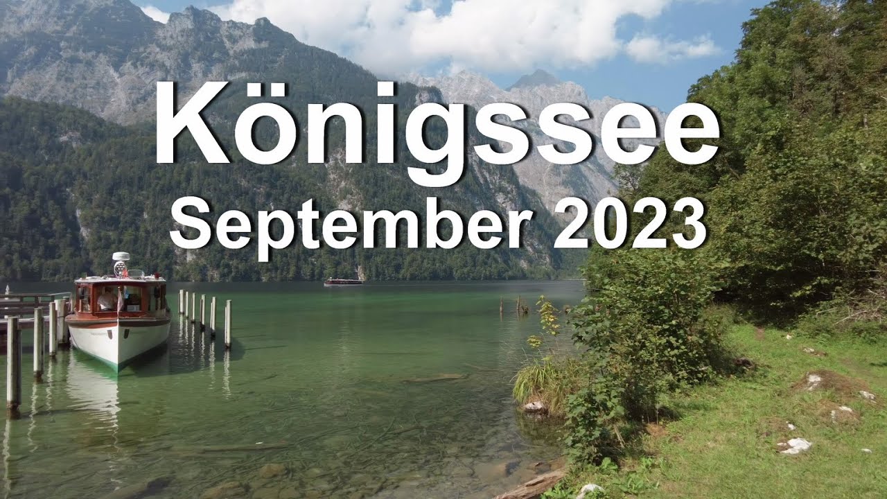 Berchtesgaden Königssee September 2023