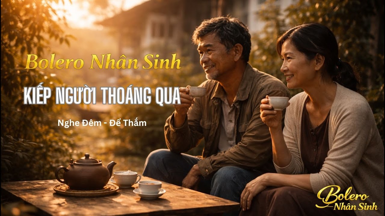 KIẾP NGƯỜI THOÁNG QUA | Bolero Nhân Sinh Nghe Mà Ngẫm Cả Một Đời