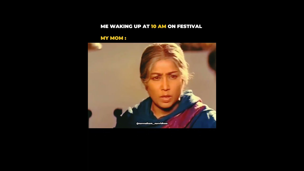 Lesthe edho oka Pani cheptharu anduke legamu 😂😂 #dussehra #memes #shorts #ytshorts #mom #festival