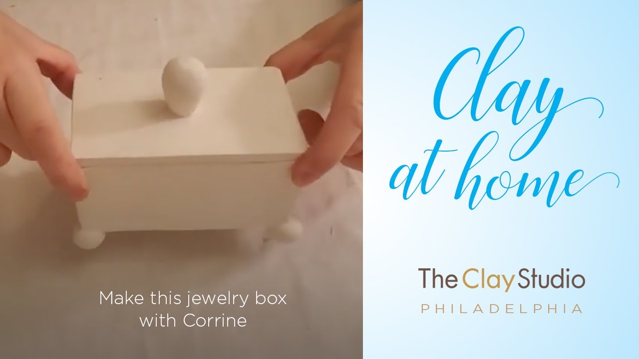 Clay at Home: Jewelry Boxes with Corrine