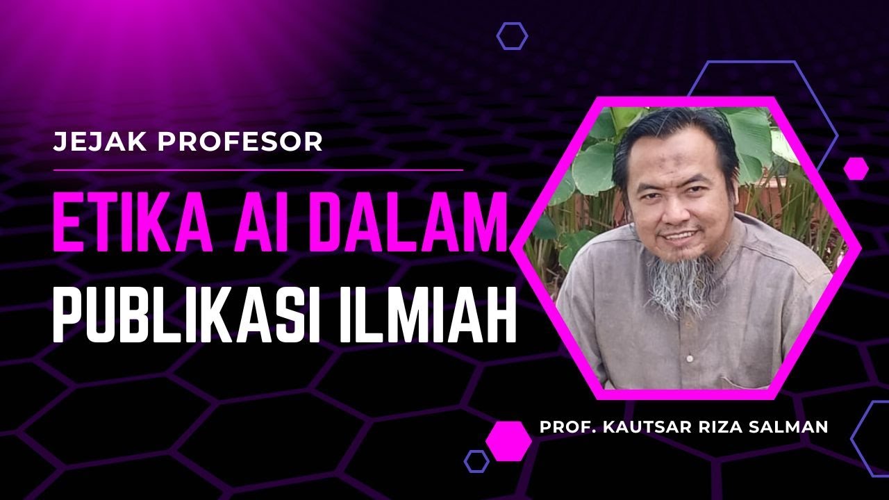 AI dalam Penulisan Artikel Ilmiah: Batas Etika yang Sering Dilanggar Tanpa Disadari - JEJAK PROFESOR