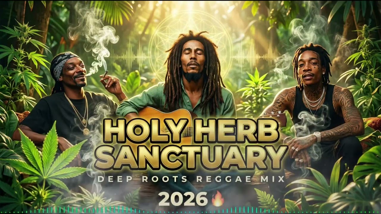 Bob Marley x Snoop Dogg x Wiz Khalifa Inspired 🔥 Holy Herb Sanctuary | Deep Roots Reggae Mix 2026
