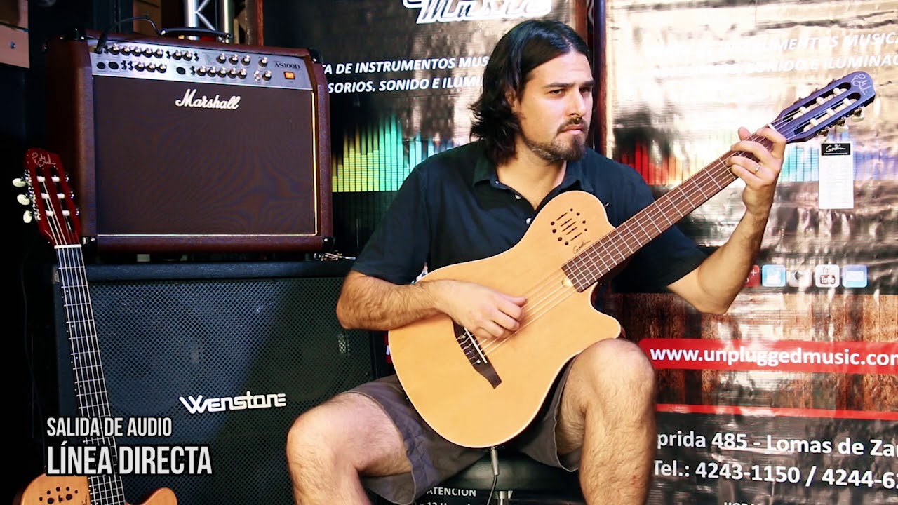 Godin Grand Concert Review - Gastón Barrabia - Unplugged Music