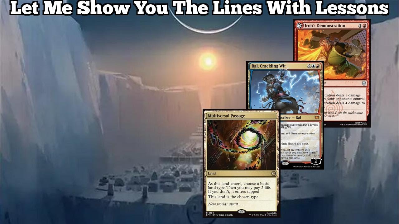 Let Me Show You The Lines With Lessons | Izzet Lessons | Ladder Bo3 | MTG Arena