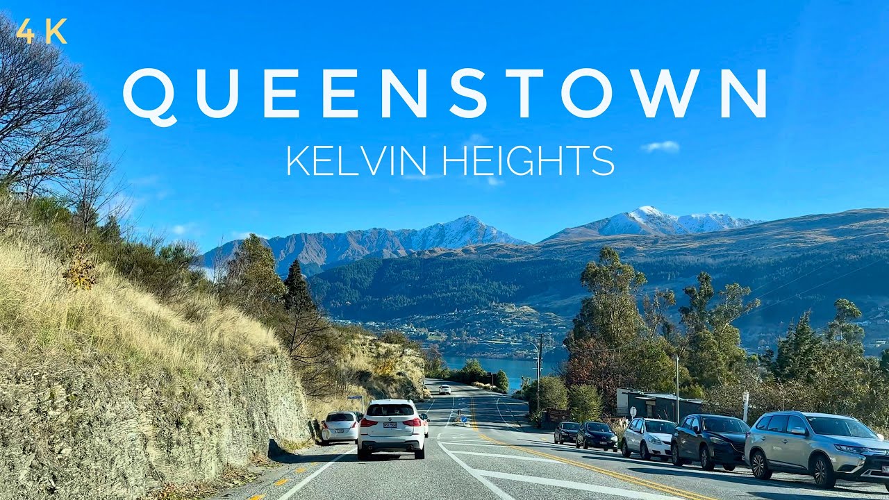 Queenstown’s Most Prestigious Suburb | Kelvin Heights in Winter 2025 | New Zealand Driving Tour 4K