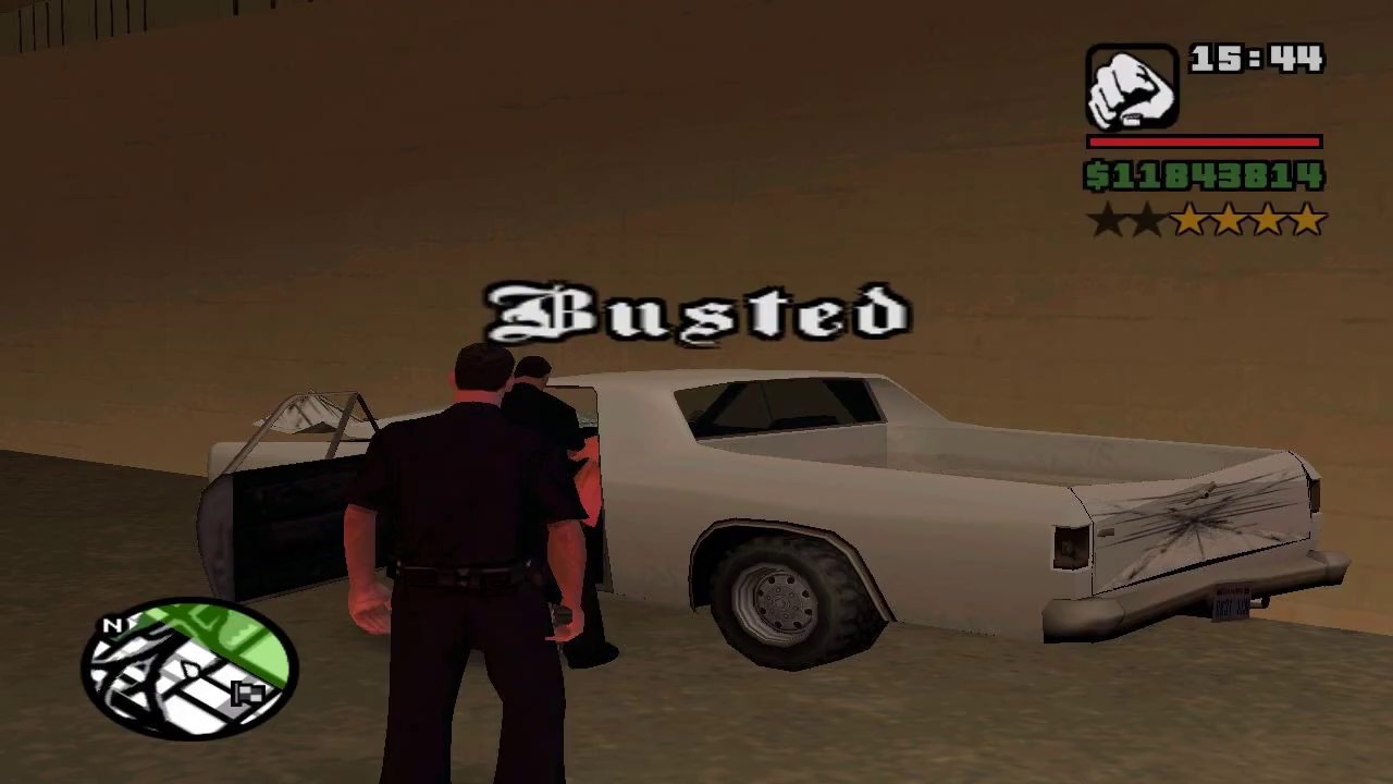 GTA SA BUSTED 55