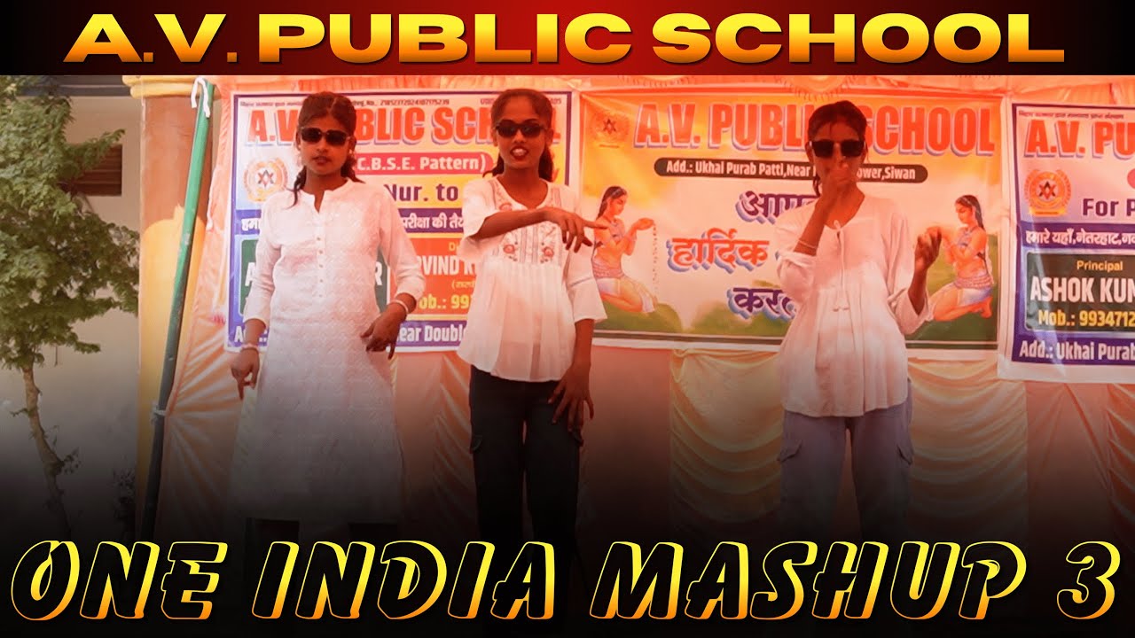 ONE INDIA MASHUP 3 | Patriotic Dance | 26 January | A.V. Public School #26january #avpublicschool