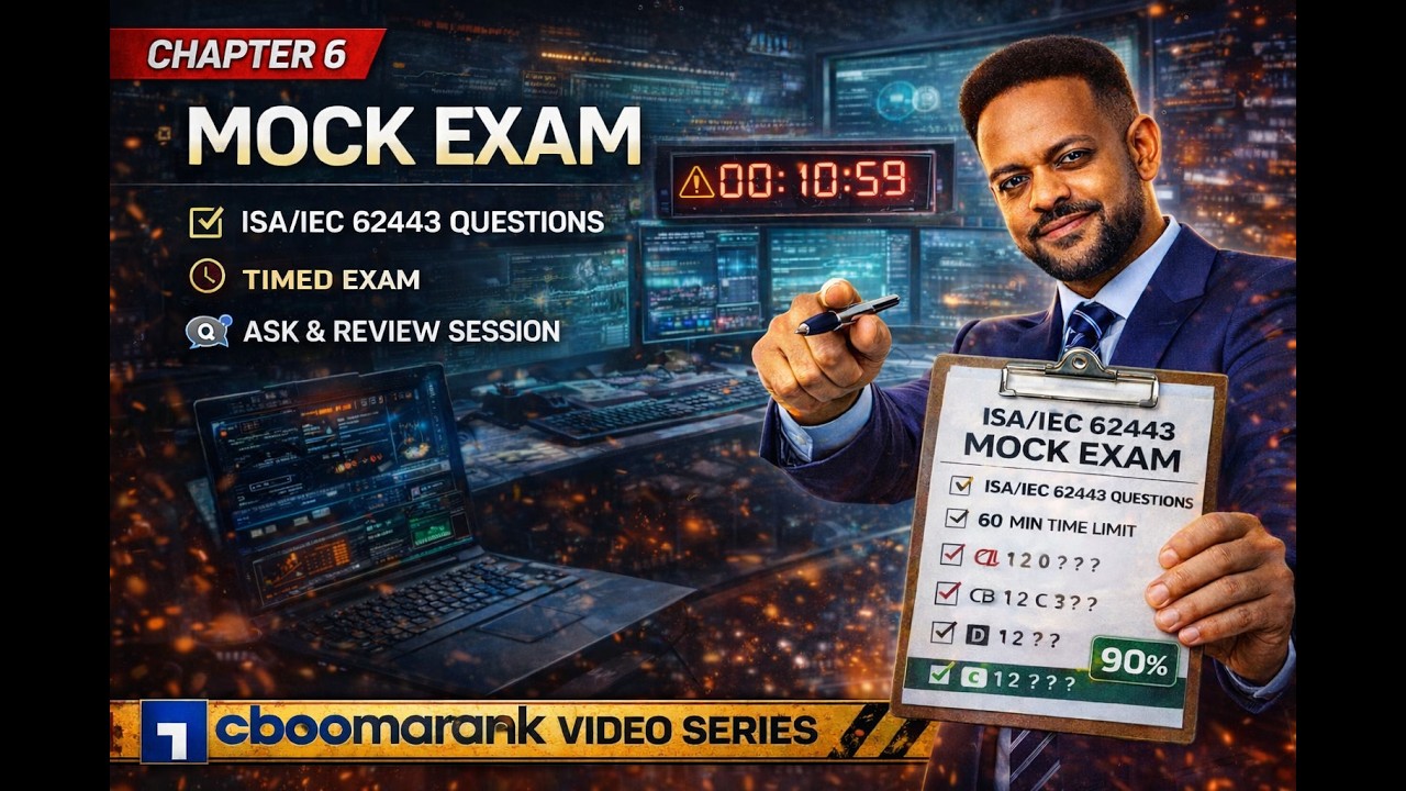 ISA/IEC 62443 Mock Exam | Test Your ICS Cybersecurity Knowledge