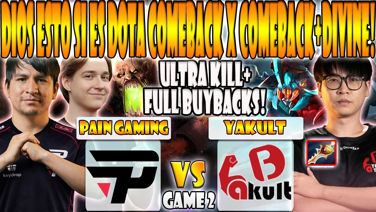 PAIN GAMING vs YAKULT BROTHERS BO2[GAME 2]SCOFIELD, SMILING KNIGHT vs FLYFLY-DREAMLEAGUE SEASON 28
