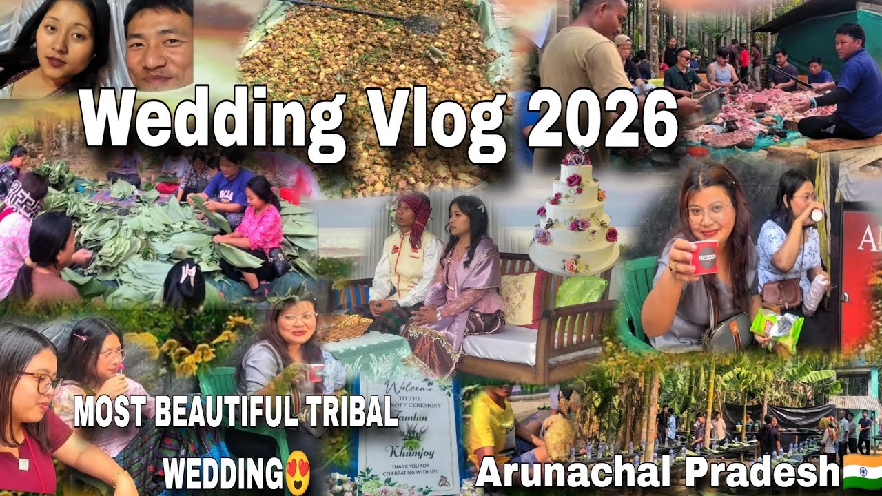 “Arunachal Pradesh Wedding Vlog | Pure Traditional Moments 😍”