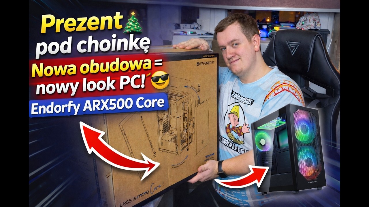 Nowa obudowa = nowy look PC! 😎 Endorfy ARX500 Core
