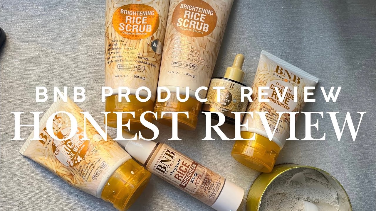 Honest review on BNB products / body and body products review / skincare routine