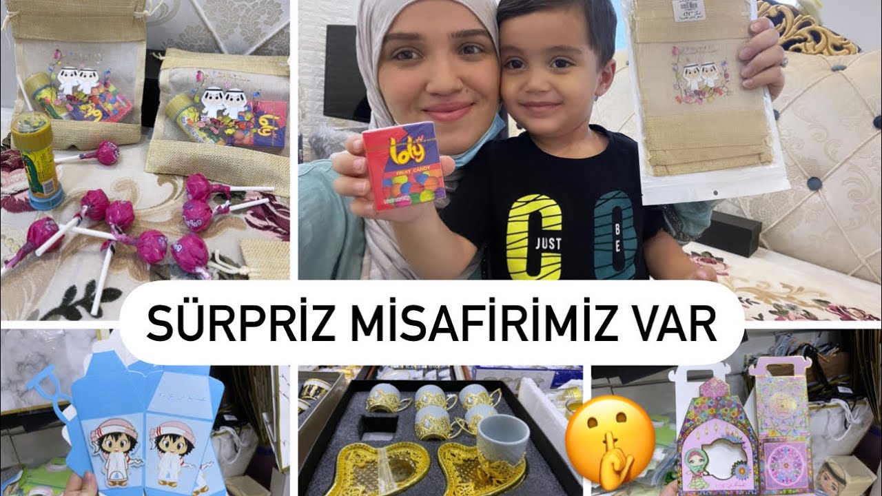 RİYAD’dan sürpriz misafirlerimiz vaaar😍🤭BAYRAM HEDİYELİKLERİMİZ HAZIR