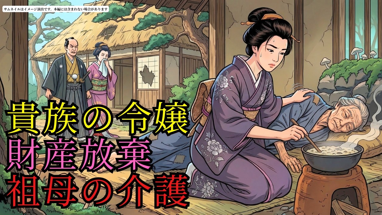全財産を捨て病気の祖母とボロ小屋で暮らした一人の貴族の令嬢。祖母の死後、一族を震撼させる驚愕の遺産を手にする！ (AIフィクション) | 野談 | 伝説 | 昔話 | 説話 | 民話