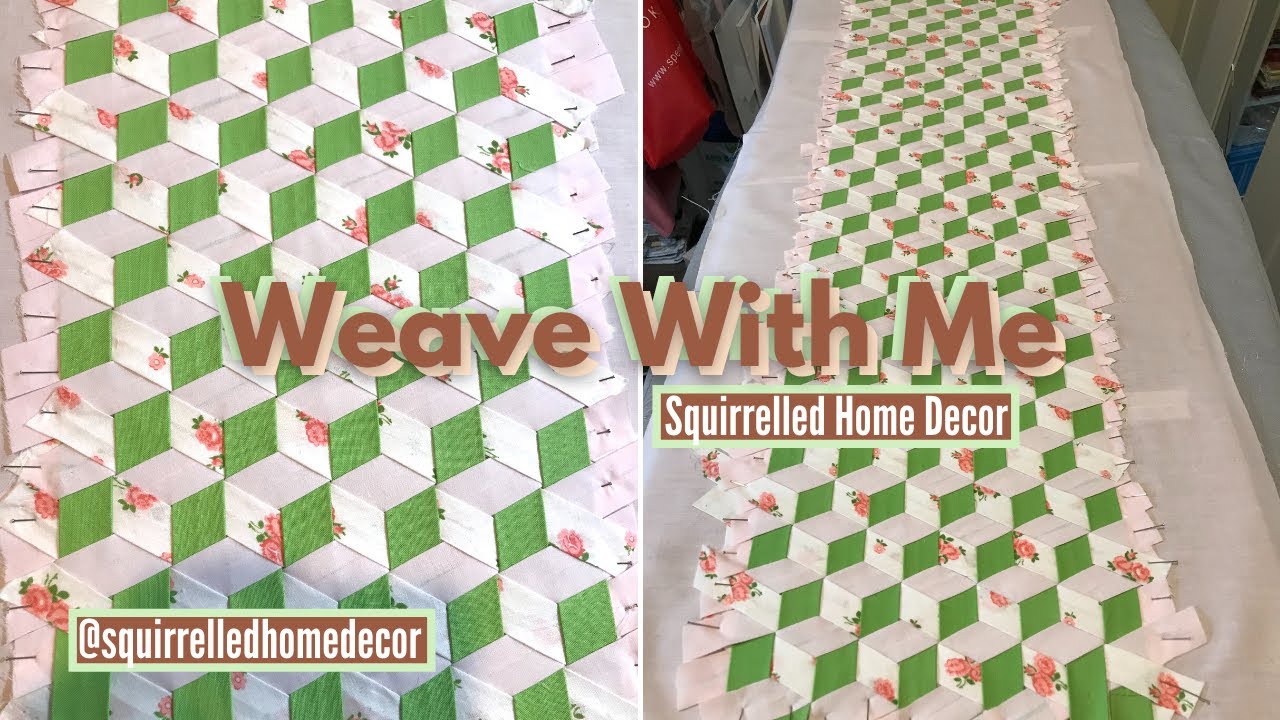 Triaxial Weaving - Hand Weaving with Handmade Binding