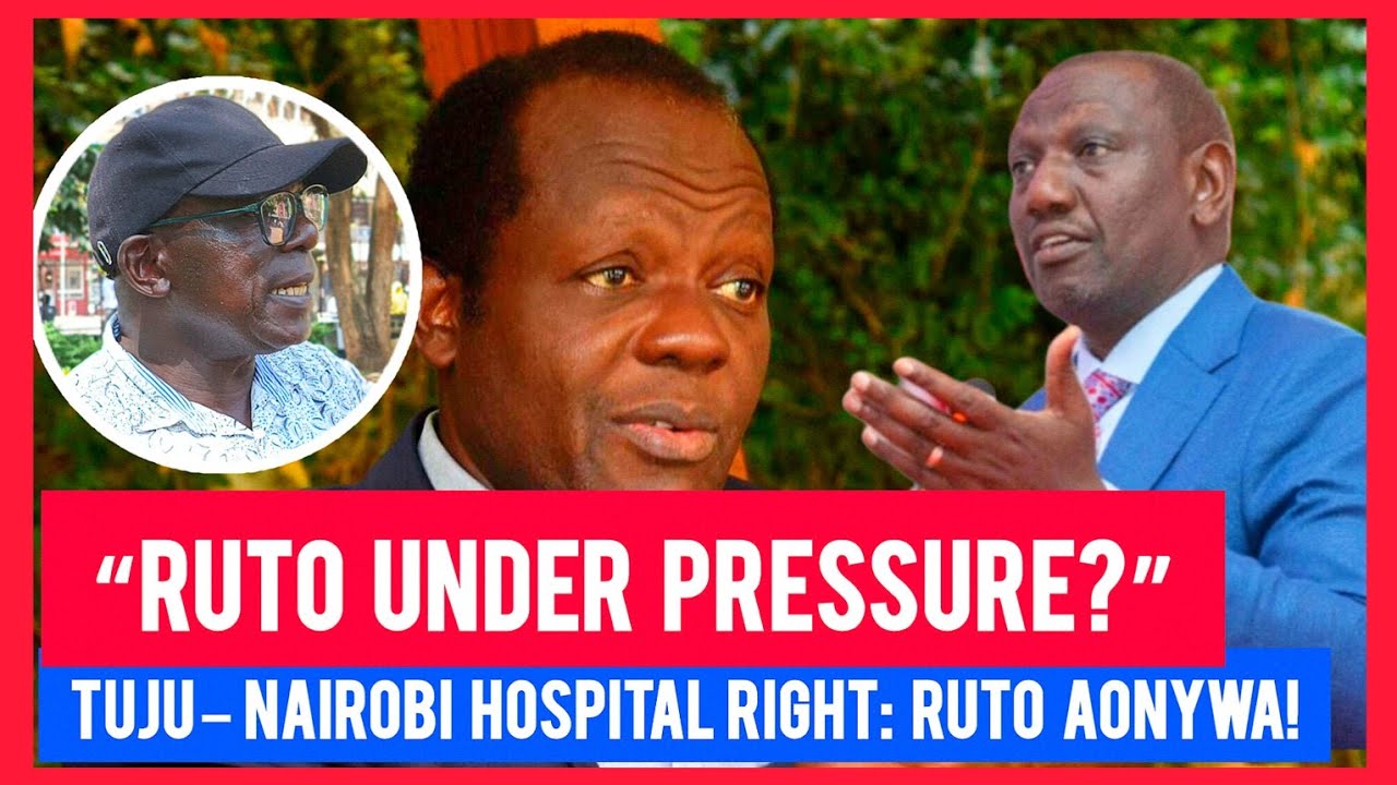 Nairobi Hospital Turns Political as MP Kiberenge Defends Raphael Tuju