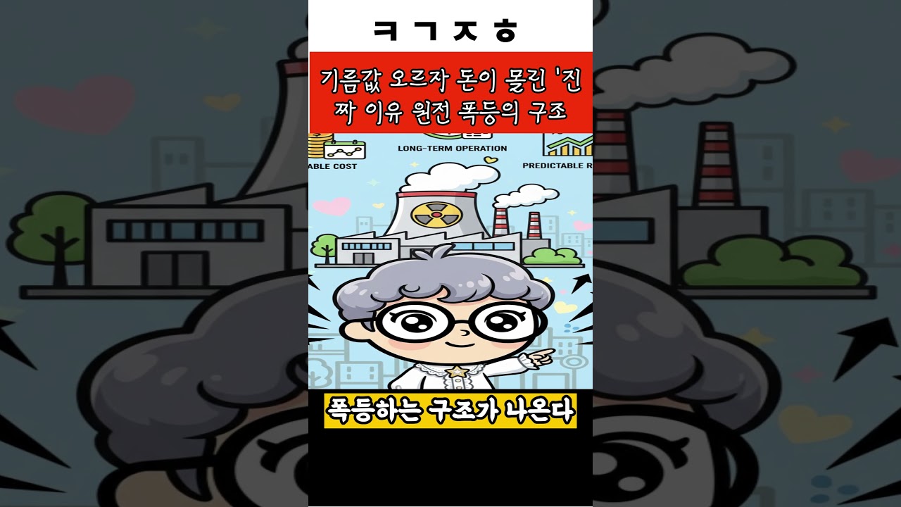 &ldquo;기름값 오르자 돈이 몰린 &lsquo;진짜 이유&rsquo;&hellip;원전 폭등의 구조&rdquo;   #기름값폭등, #유가상승, #원전주,