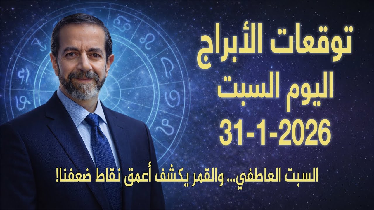 القمر في السرطان… وعودة الذكريات الثقيلة! السبت 31 كانون ثاني يناير 2026 سعيد مناع