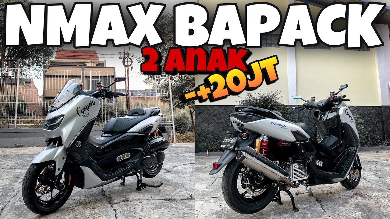 BONGKAR SPEK NMAX NEW PROPER | OWNER BAPACK-BAPACK KONSEP ANAK MUDA🔥