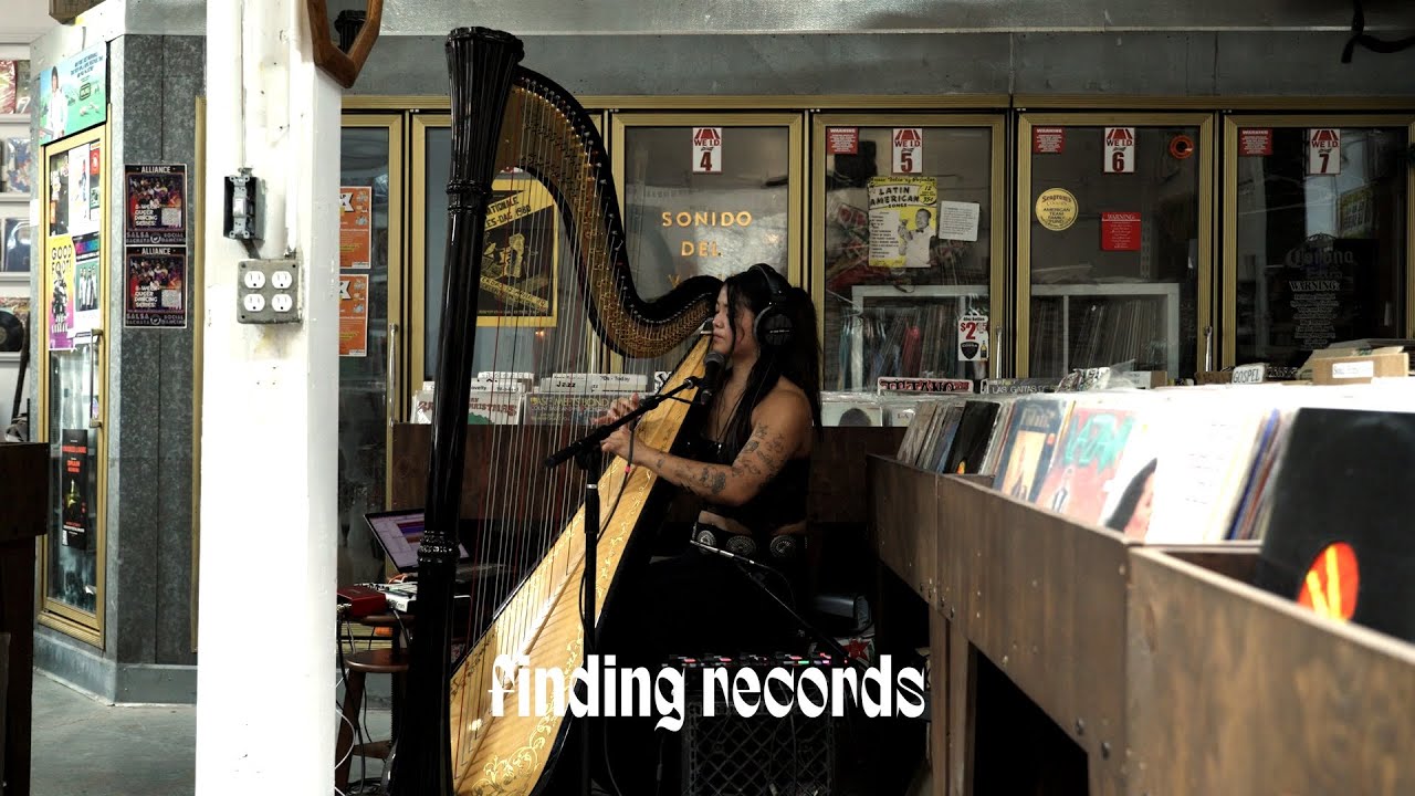 sara kawai - harp freestyle (live performance) | finding records FR015