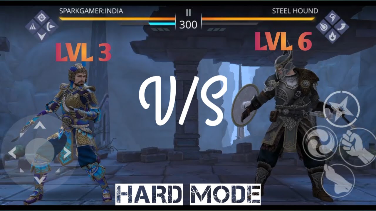 Defeating Steel Hound in Hard Mode with Free Dynasty Set | Shadow Fight 3 Gameplay