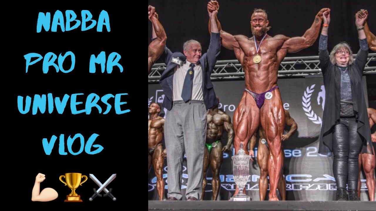 NABBA Pro Mr Universe Vlog