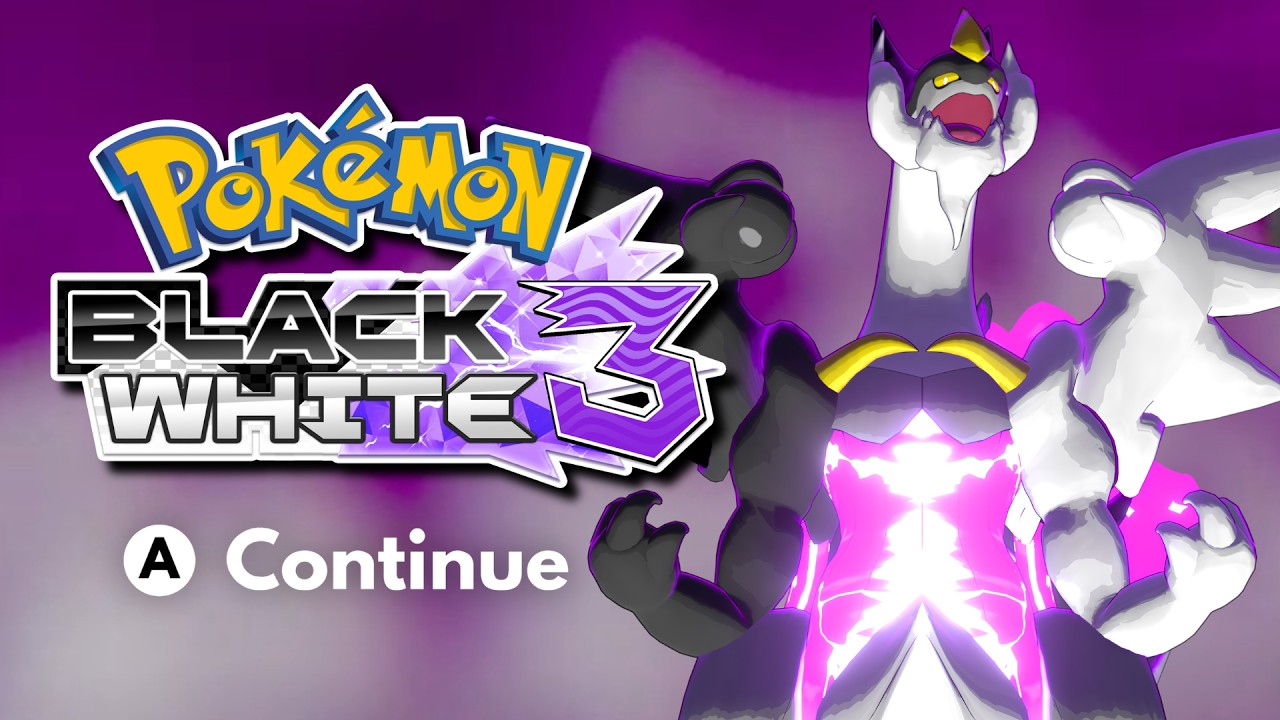 Pok&eacute;mon Black 3 & White 3 | Title Screen