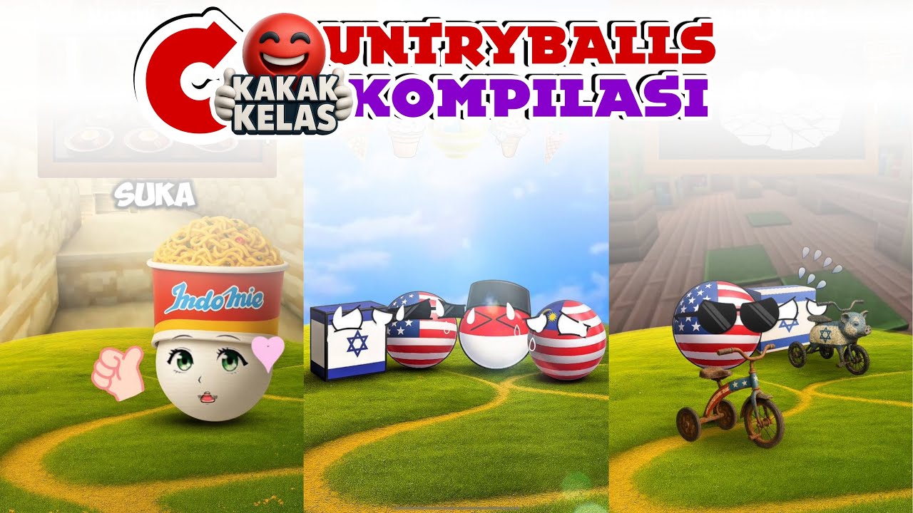 Kompilasi Countryballs Kakak Kelas #37