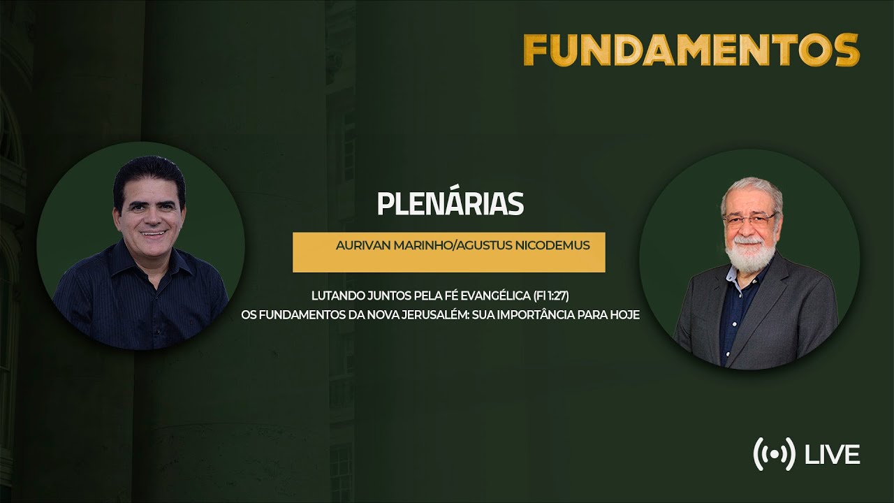 Consciência Cristã 2022 - ÚLTIMO DIA  | Com Aurivan Marinho e Augustus Nicodemus.