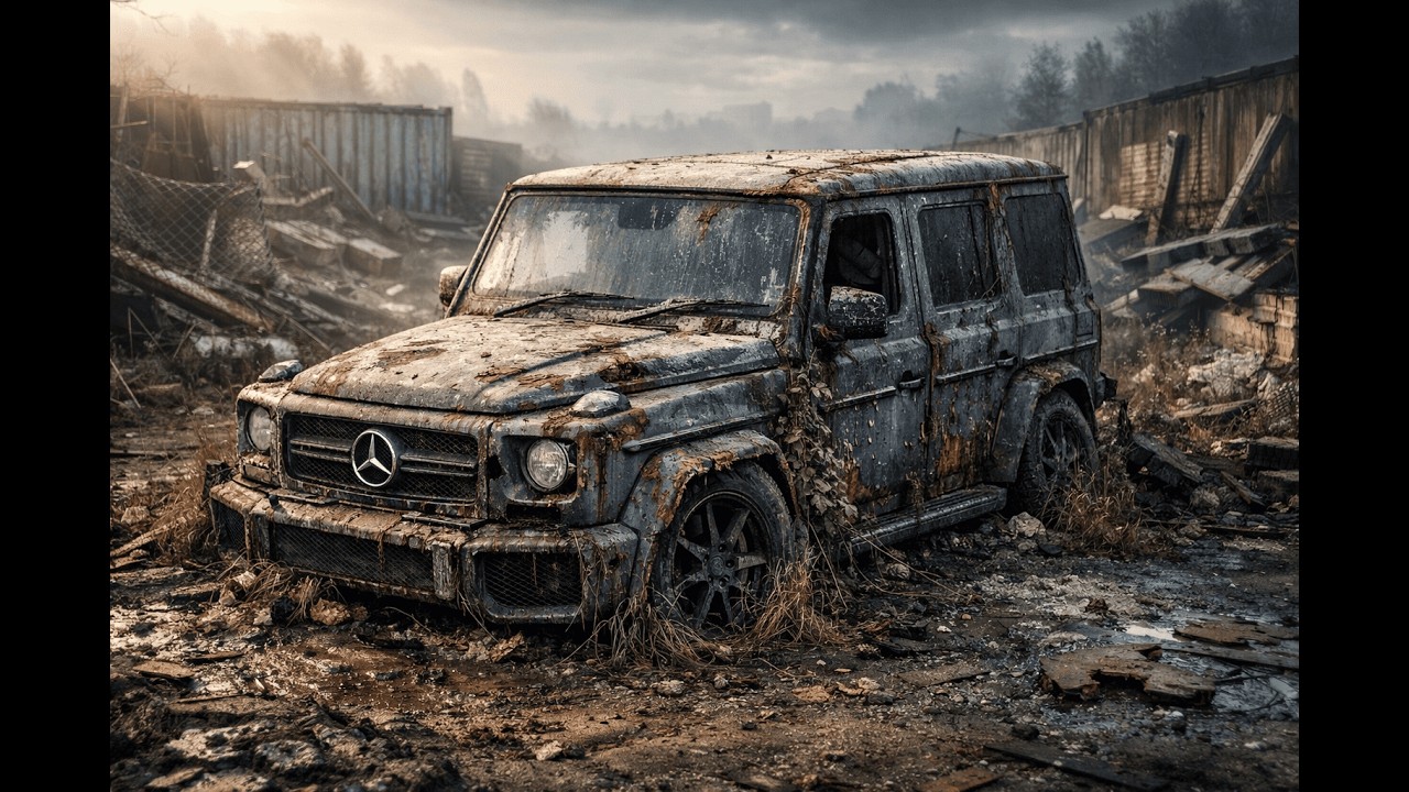 Years Abandoned Mercedes-Benz G63 AMG 2021 | Extreme ASMR Restoration From Total Rust
