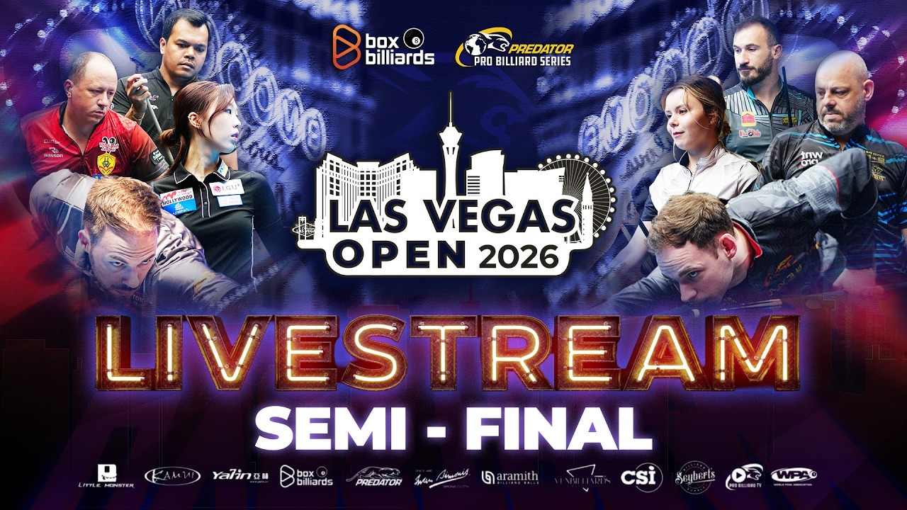 Trực Tiếp 2 | Bán Kết 2 | Joshua Filler vs Max Lechner | Las Vegas Men's Open 2026