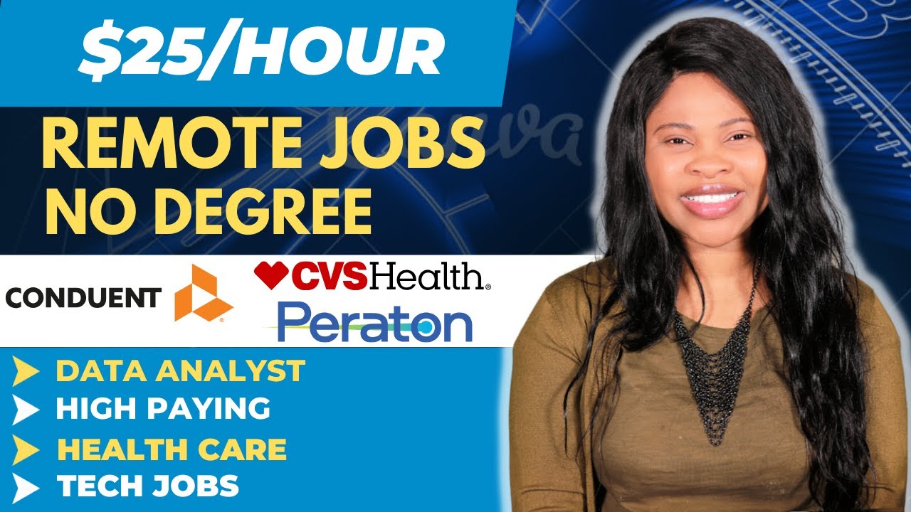 Top 4 Remote Jobs With No Degree Needed | High-Paying Work From Home Opportunities