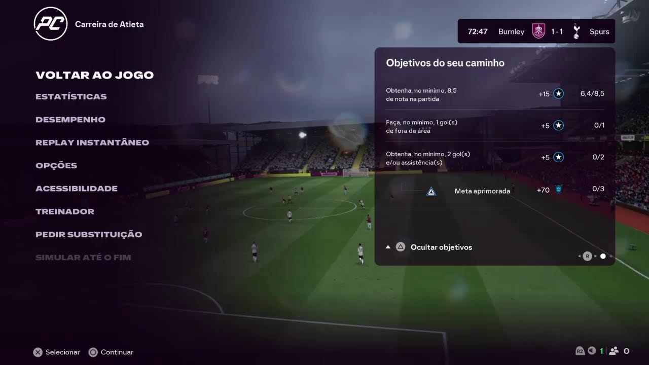 MODO CARREIRA EAFC26 - AO VIVO