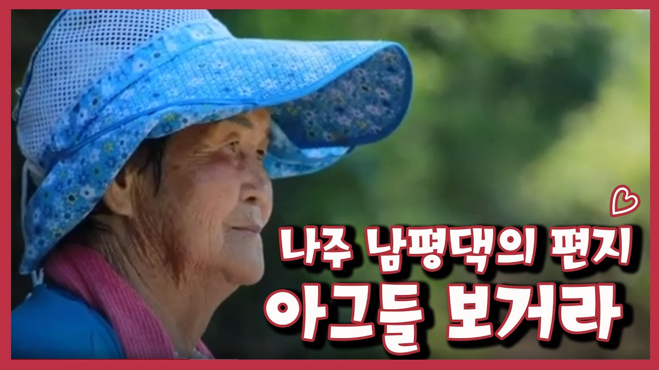 [남도지오그래피] 아그들 보거라, 나주 남평댁의 편지｜KBS 210811 방송
