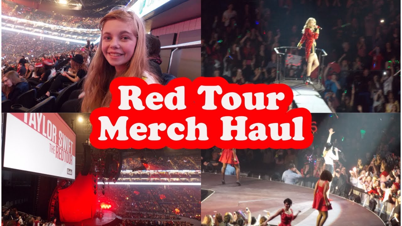 Red Tour Merch Haul | Taylor Swift Merch Collection