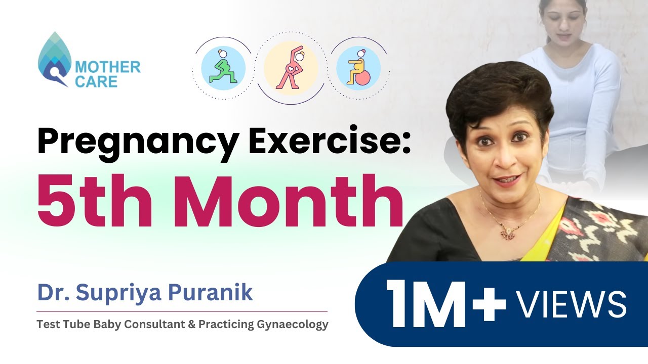 5th Month Pregnancy Exercise | Workout During Pregnancy Second Trimester | Dr Supriya Puranik