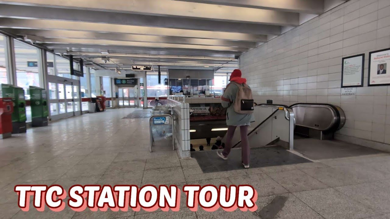 TTC Bathurst Subway Station Tour 