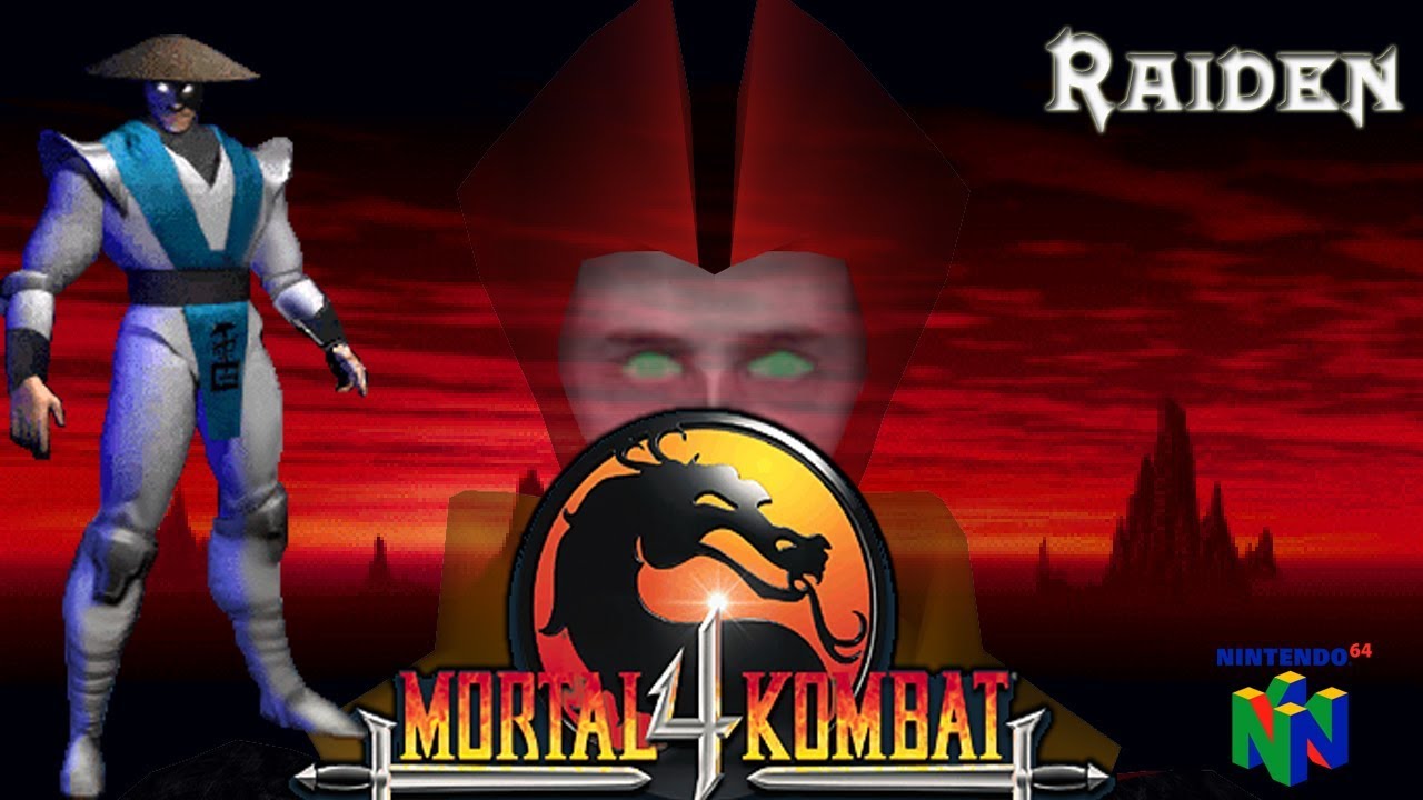 Mortal Kombat 4 - Raiden Playthrough - Nintendo 64