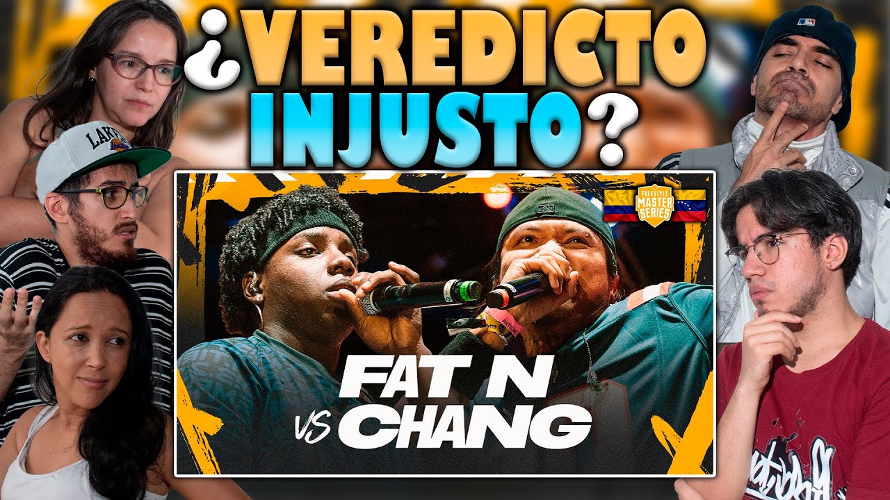 🔴¿FAT N MERECÍA MÁS? - COLOMBIANOS REACCIONAN a CHANG vs FAT N [FMS COLOMBIA 2025]