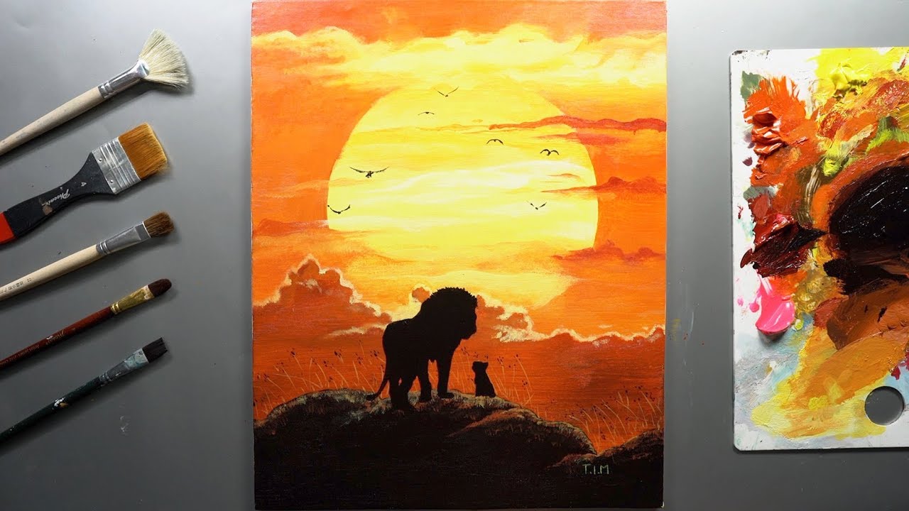 The Lion King  Drawing — T.I.M Art