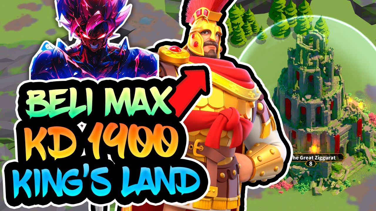BELISARIO MAXED! POR FIN ENFRENTAMOS AL 2268? [Apertura King's Land] - Rise of Kingdoms