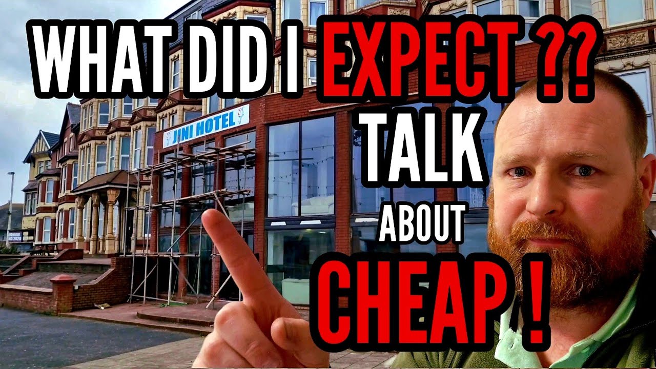 I stayed at The CHEAPEST 4 star Hotel in BLACKPOOL?
