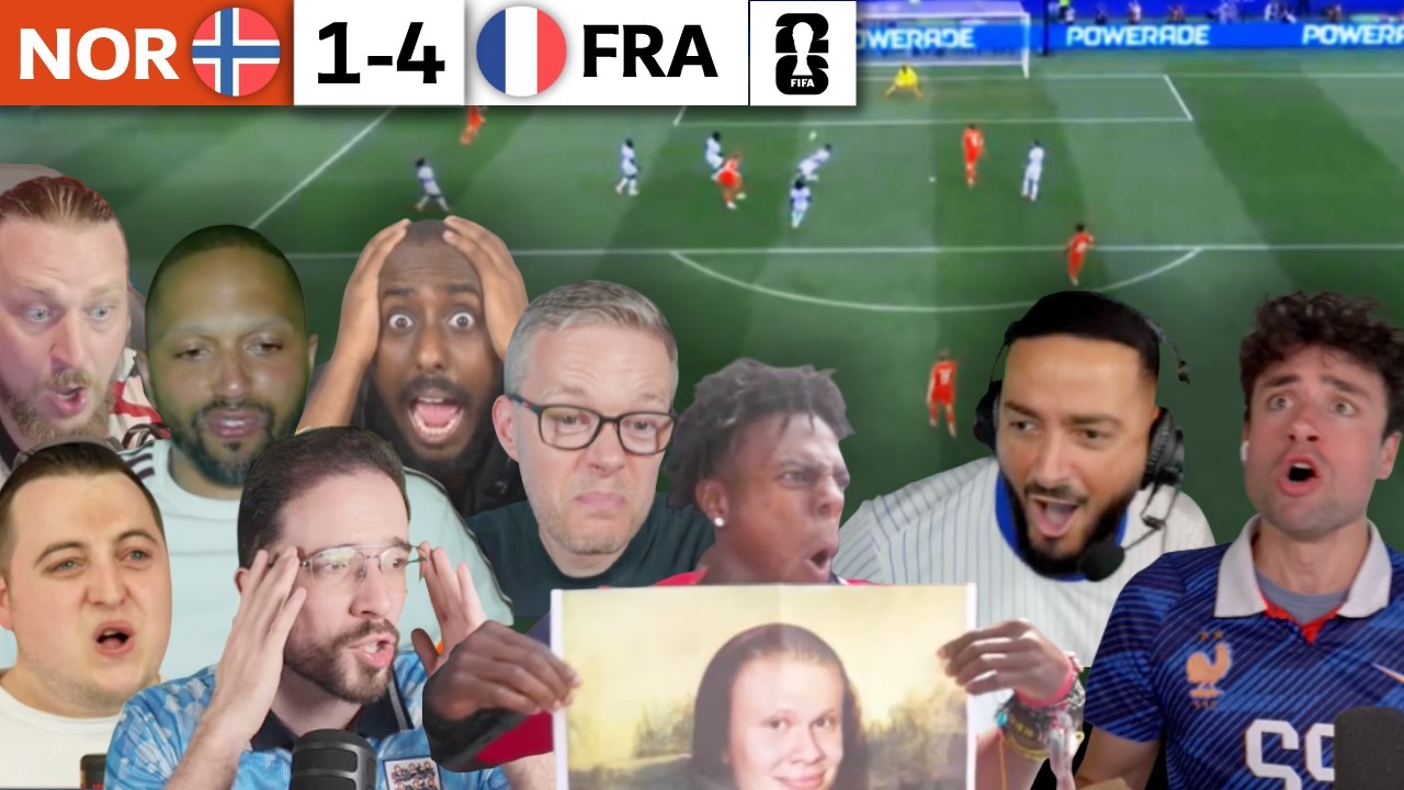 CRYING NORWAY FANS 😭 FRANCE GO WILD, NEUTRAL FANS STUNNED After CRAZY 4-1 WORLD CUP THRILLER!