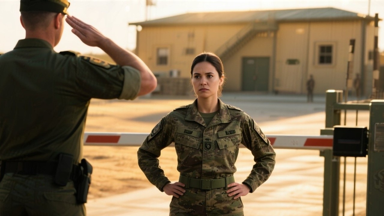 Assigned Only to the Gate, She Stood Tall as a SEAL Commander Saluted Her First | Emotional Stories